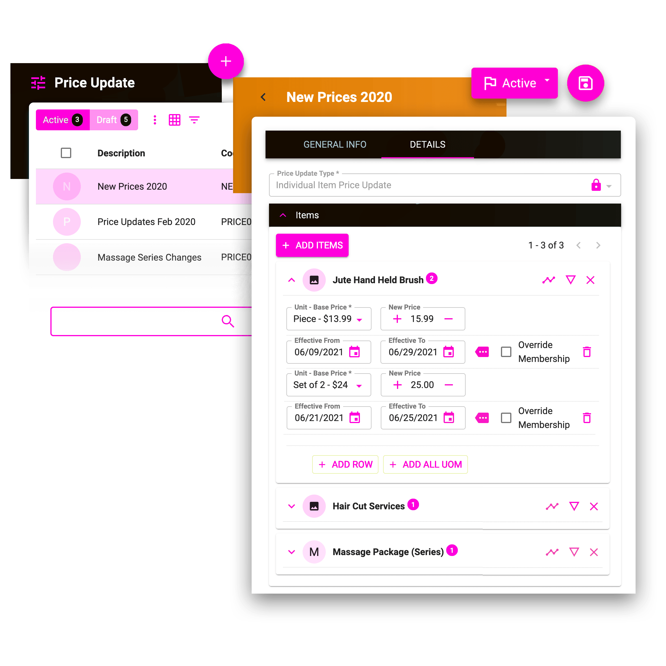 Price update of Klickbook